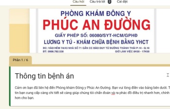   MẪU BỆNH ÁN  2024